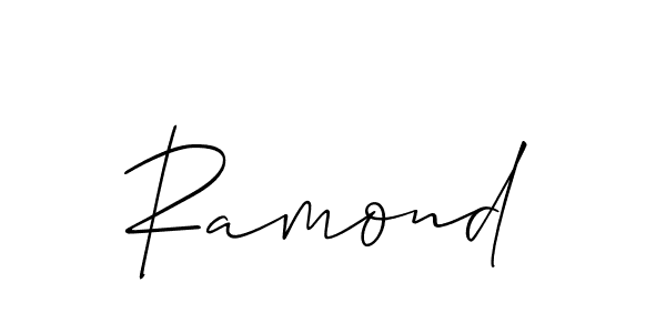 Similarly Allison_Script is the best handwritten signature design. Signature creator online .You can use it as an online autograph creator for name Ramond. Ramond signature style 2 images and pictures png
