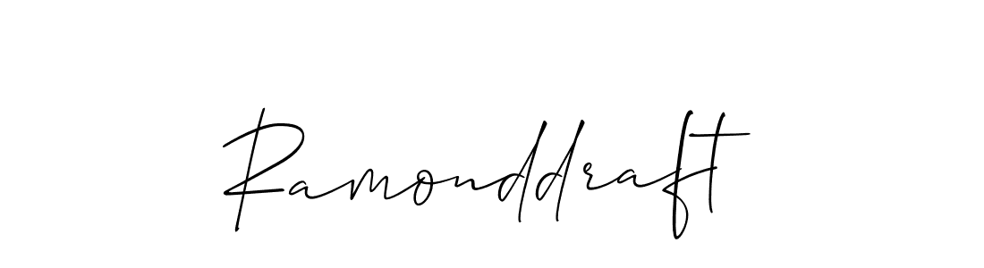 Similarly Allison_Script is the best handwritten signature design. Signature creator online .You can use it as an online autograph creator for name Ramonddraft. Ramonddraft signature style 2 images and pictures png