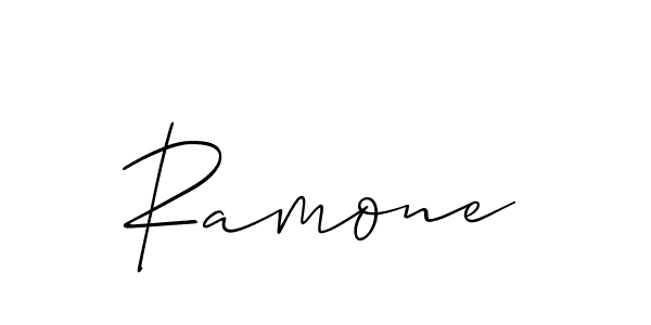 Ramone stylish signature style. Best Handwritten Sign (Allison_Script) for my name. Handwritten Signature Collection Ideas for my name Ramone. Ramone signature style 2 images and pictures png