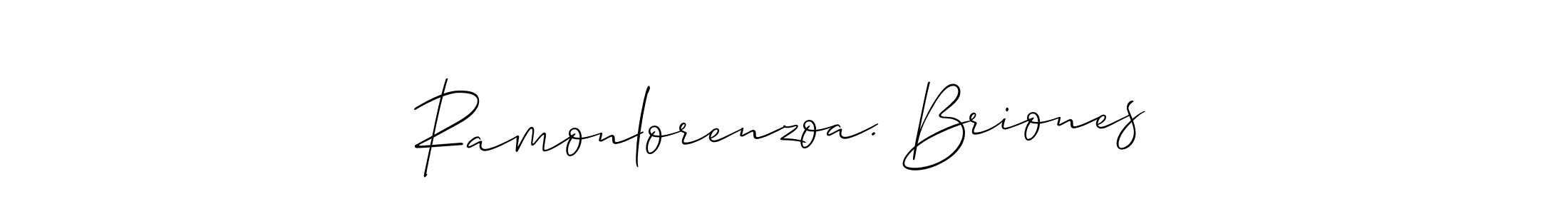 Make a beautiful signature design for name Ramonlorenzoa. Briones. Use this online signature maker to create a handwritten signature for free. Ramonlorenzoa. Briones signature style 2 images and pictures png