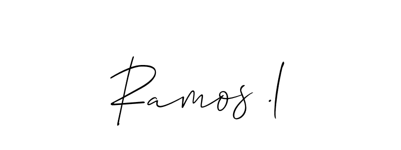 Check out images of Autograph of Ramos .l name. Actor Ramos .l Signature Style. Allison_Script is a professional sign style online. Ramos .l signature style 2 images and pictures png