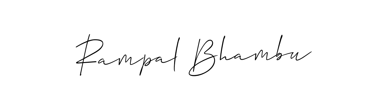 Here are the top 10 professional signature styles for the name Rampal Bhambu. These are the best autograph styles you can use for your name. Rampal Bhambu signature style 2 images and pictures png