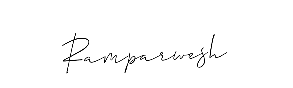 Make a beautiful signature design for name Ramparwesh. Use this online signature maker to create a handwritten signature for free. Ramparwesh signature style 2 images and pictures png
