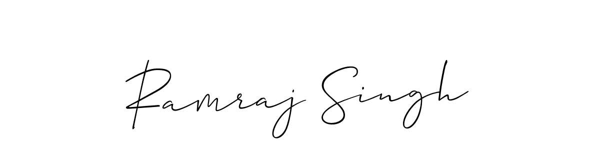 It looks lik you need a new signature style for name Ramraj Singh. Design unique handwritten (Allison_Script) signature with our free signature maker in just a few clicks. Ramraj Singh signature style 2 images and pictures png