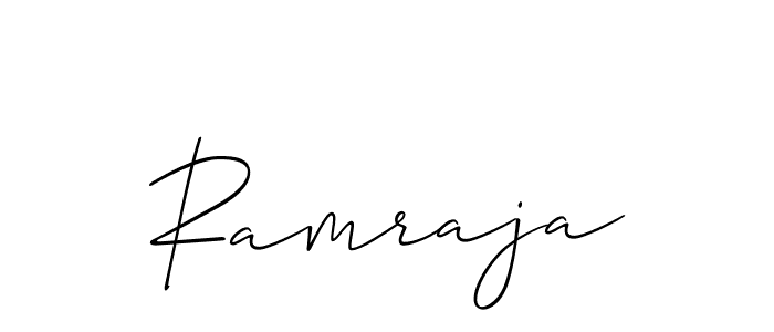if you are searching for the best signature style for your name Ramraja. so please give up your signature search. here we have designed multiple signature styles  using Allison_Script. Ramraja signature style 2 images and pictures png