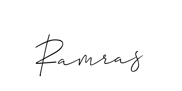 This is the best signature style for the Ramras name. Also you like these signature font (Allison_Script). Mix name signature. Ramras signature style 2 images and pictures png