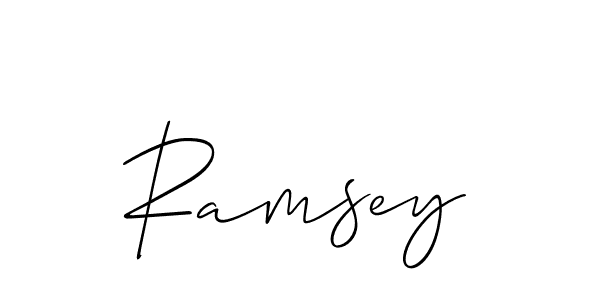 Also You can easily find your signature by using the search form. We will create Ramsey name handwritten signature images for you free of cost using Allison_Script sign style. Ramsey signature style 2 images and pictures png