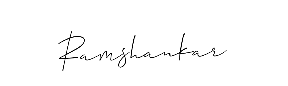 How to Draw Ramshankar signature style? Allison_Script is a latest design signature styles for name Ramshankar. Ramshankar signature style 2 images and pictures png