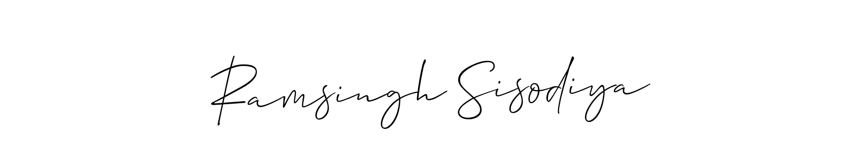 Here are the top 10 professional signature styles for the name Ramsingh Sisodiya. These are the best autograph styles you can use for your name. Ramsingh Sisodiya signature style 2 images and pictures png
