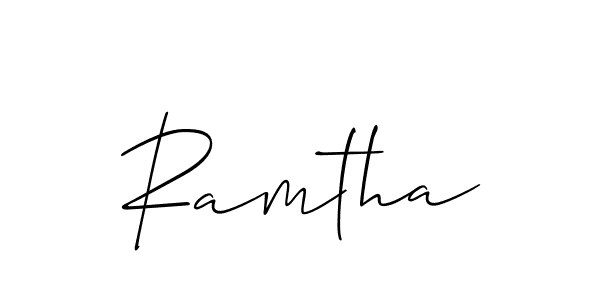How to make Ramtha name signature. Use Allison_Script style for creating short signs online. This is the latest handwritten sign. Ramtha signature style 2 images and pictures png