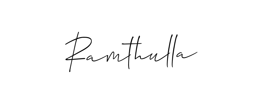 You can use this online signature creator to create a handwritten signature for the name Ramthulla. This is the best online autograph maker. Ramthulla signature style 2 images and pictures png