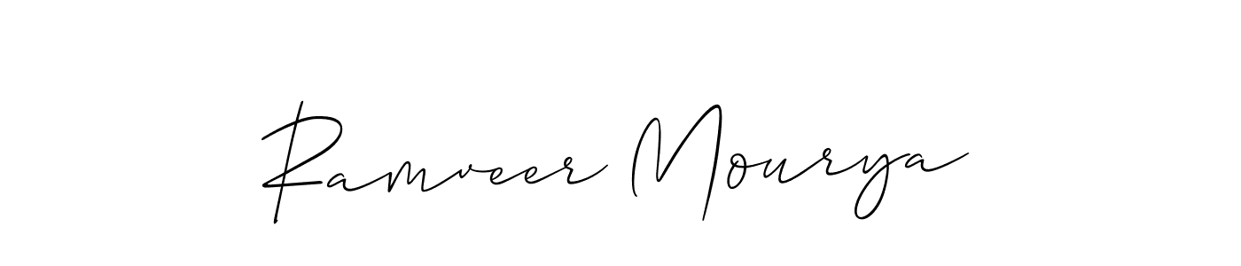 Once you've used our free online signature maker to create your best signature Allison_Script style, it's time to enjoy all of the benefits that Ramveer Mourya name signing documents. Ramveer Mourya signature style 2 images and pictures png