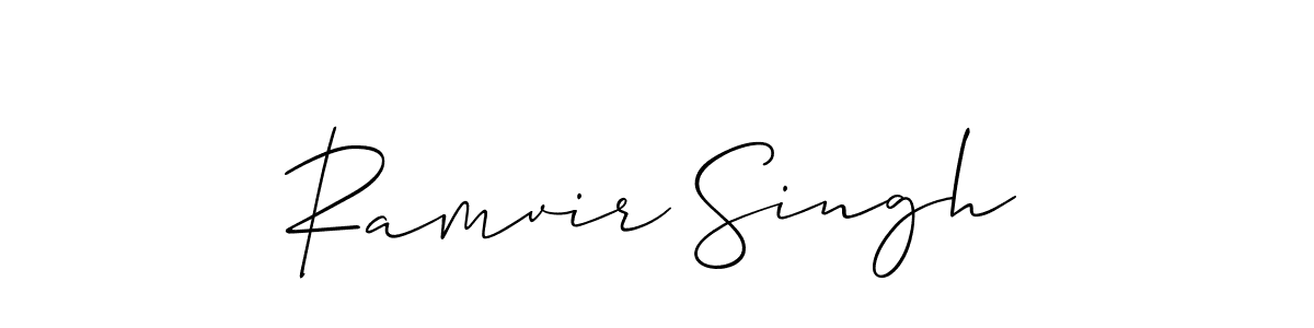 You can use this online signature creator to create a handwritten signature for the name Ramvir Singh. This is the best online autograph maker. Ramvir Singh signature style 2 images and pictures png