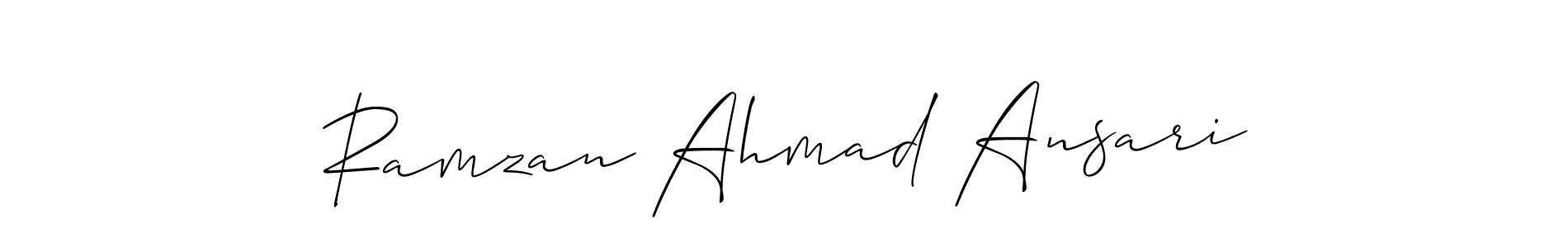 Once you've used our free online signature maker to create your best signature Allison_Script style, it's time to enjoy all of the benefits that Ramzan Ahmad Ansari name signing documents. Ramzan Ahmad Ansari signature style 2 images and pictures png