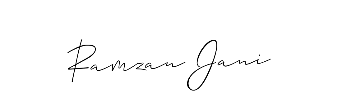 Make a beautiful signature design for name Ramzan Jani. Use this online signature maker to create a handwritten signature for free. Ramzan Jani signature style 2 images and pictures png
