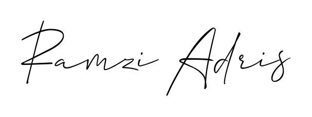 Personalize your online presence with Ramzi Adris signature rendered in elegant Allison_Script font. Great for website footers and blogs. Ramzi Adris signature style 2 images and pictures png