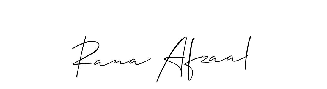 Also we have Rana Afzaal name is the best signature style. Create professional handwritten signature collection using Allison_Script autograph style. Rana Afzaal signature style 2 images and pictures png