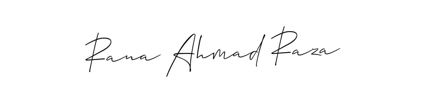 Make a beautiful signature design for name Rana Ahmad Raza. Use this online signature maker to create a handwritten signature for free. Rana Ahmad Raza signature style 2 images and pictures png