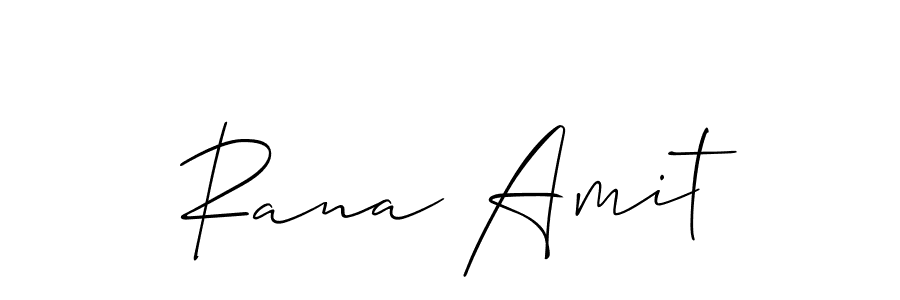 You can use this online signature creator to create a handwritten signature for the name Rana Amit. This is the best online autograph maker. Rana Amit signature style 2 images and pictures png