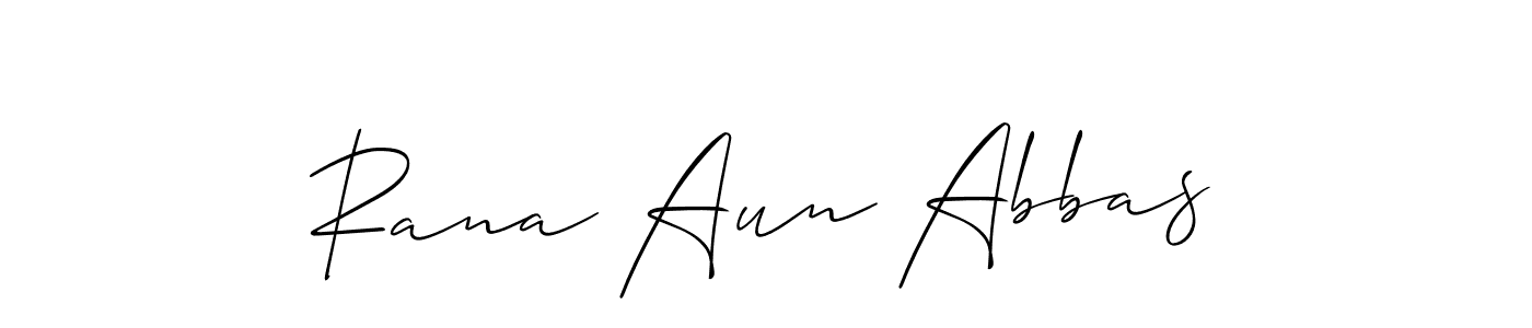 Once you've used our free online signature maker to create your best signature Allison_Script style, it's time to enjoy all of the benefits that Rana Aun Abbas name signing documents. Rana Aun Abbas signature style 2 images and pictures png