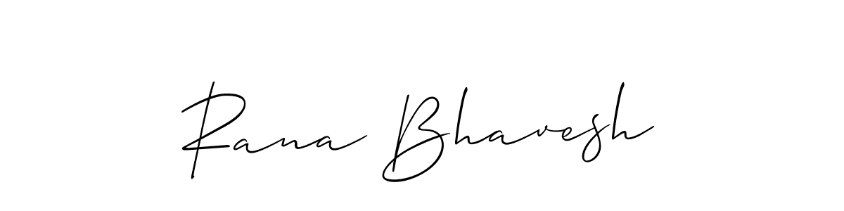 You should practise on your own different ways (Allison_Script) to write your name (Rana Bhavesh) in signature. don't let someone else do it for you. Rana Bhavesh signature style 2 images and pictures png