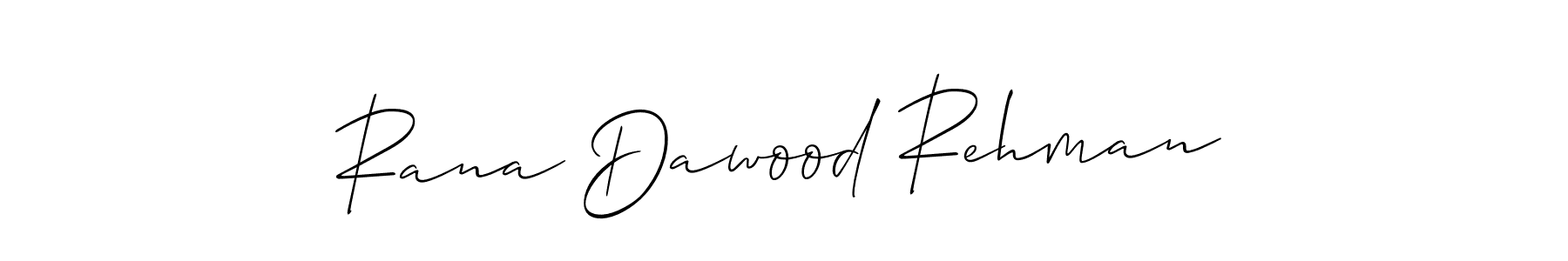 Check out images of Autograph of Rana Dawood Rehman name. Actor Rana Dawood Rehman Signature Style. Allison_Script is a professional sign style online. Rana Dawood Rehman signature style 2 images and pictures png