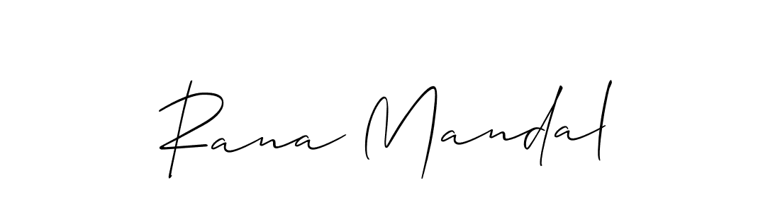 Similarly Allison_Script is the best handwritten signature design. Signature creator online .You can use it as an online autograph creator for name Rana Mandal. Rana Mandal signature style 2 images and pictures png