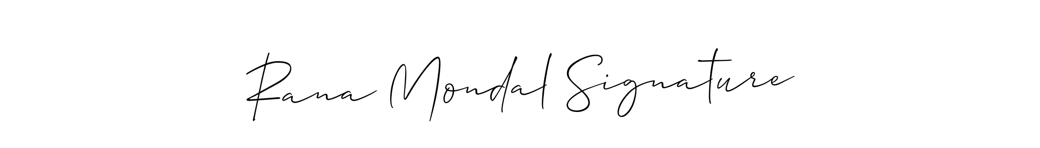 Make a beautiful signature design for name Rana Mondal Signature. Use this online signature maker to create a handwritten signature for free. Rana Mondal Signature signature style 2 images and pictures png