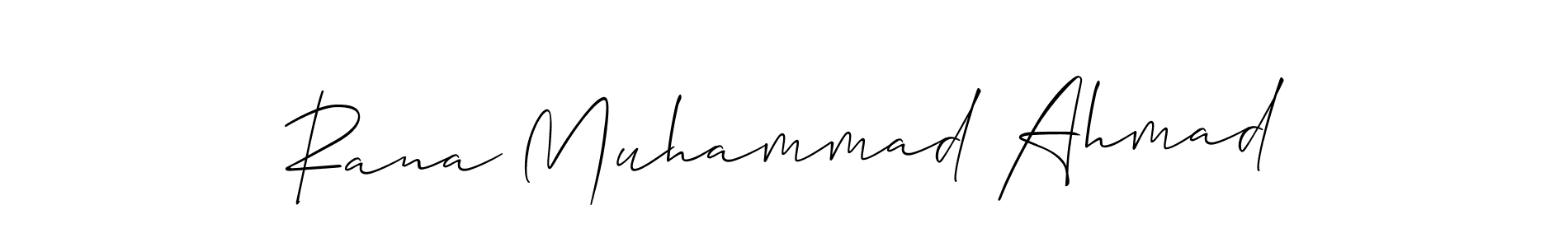 Check out images of Autograph of Rana Muhammad Ahmad name. Actor Rana Muhammad Ahmad Signature Style. Allison_Script is a professional sign style online. Rana Muhammad Ahmad signature style 2 images and pictures png