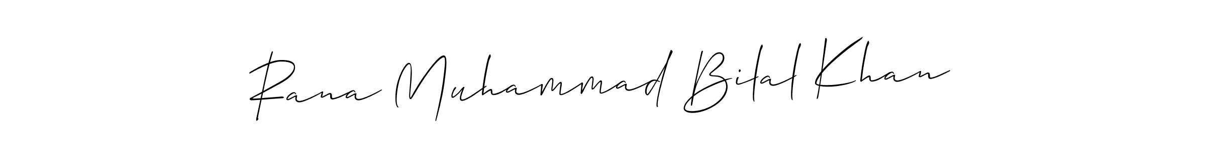 Once you've used our free online signature maker to create your best signature Allison_Script style, it's time to enjoy all of the benefits that Rana Muhammad Bilal Khan name signing documents. Rana Muhammad Bilal Khan signature style 2 images and pictures png