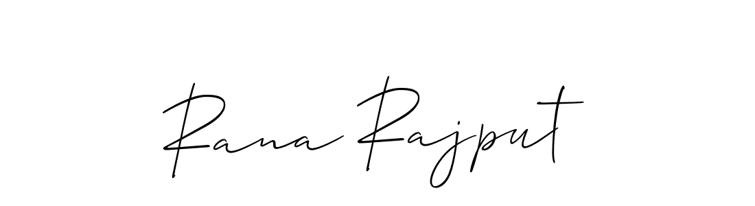 Make a short Rana Rajput signature style. Manage your documents anywhere anytime using Allison_Script. Create and add eSignatures, submit forms, share and send files easily. Rana Rajput signature style 2 images and pictures png