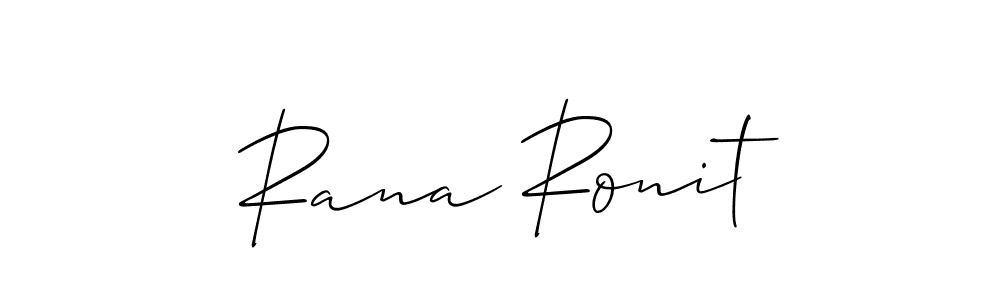 Allison_Script is a professional signature style that is perfect for those who want to add a touch of class to their signature. It is also a great choice for those who want to make their signature more unique. Get Rana Ronit name to fancy signature for free. Rana Ronit signature style 2 images and pictures png