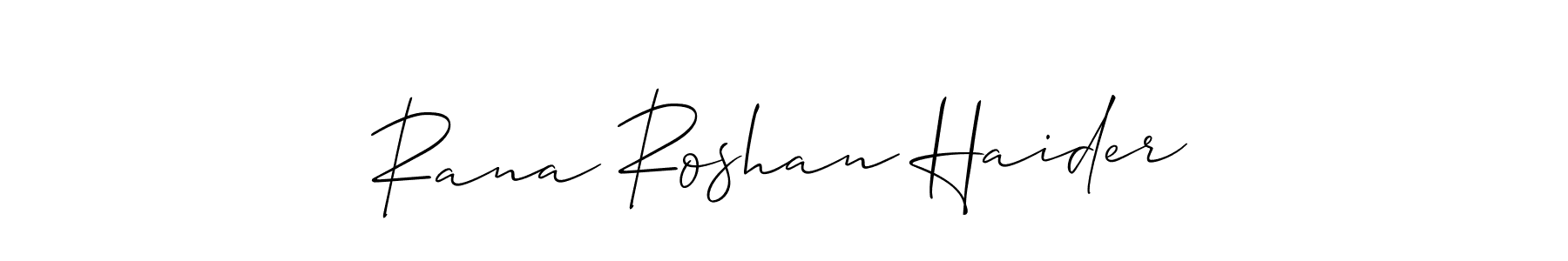 Once you've used our free online signature maker to create your best signature Allison_Script style, it's time to enjoy all of the benefits that Rana Roshan Haider name signing documents. Rana Roshan Haider signature style 2 images and pictures png