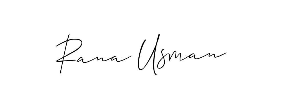 Once you've used our free online signature maker to create your best signature Allison_Script style, it's time to enjoy all of the benefits that Rana Usman name signing documents. Rana Usman signature style 2 images and pictures png