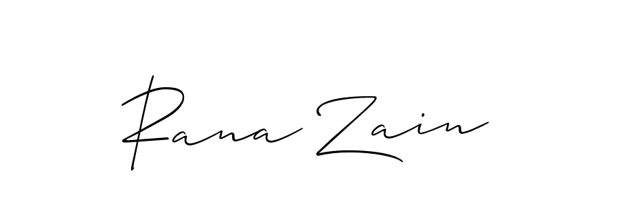 Allison_Script is a professional signature style that is perfect for those who want to add a touch of class to their signature. It is also a great choice for those who want to make their signature more unique. Get Rana Zain name to fancy signature for free. Rana Zain signature style 2 images and pictures png