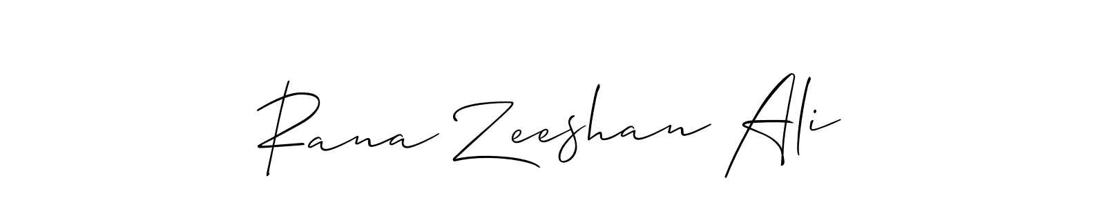 How to Draw Rana Zeeshan Ali signature style? Allison_Script is a latest design signature styles for name Rana Zeeshan Ali. Rana Zeeshan Ali signature style 2 images and pictures png