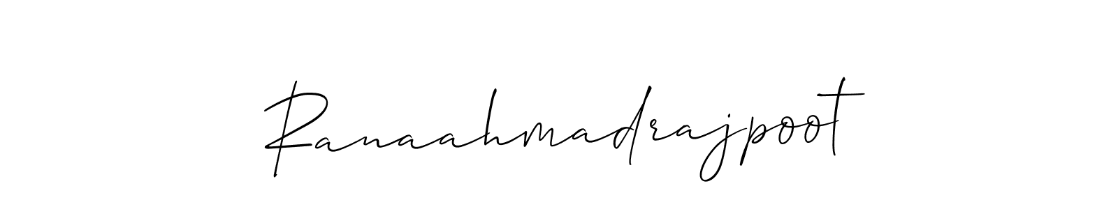 Here are the top 10 professional signature styles for the name Ranaahmadrajpoot. These are the best autograph styles you can use for your name. Ranaahmadrajpoot signature style 2 images and pictures png