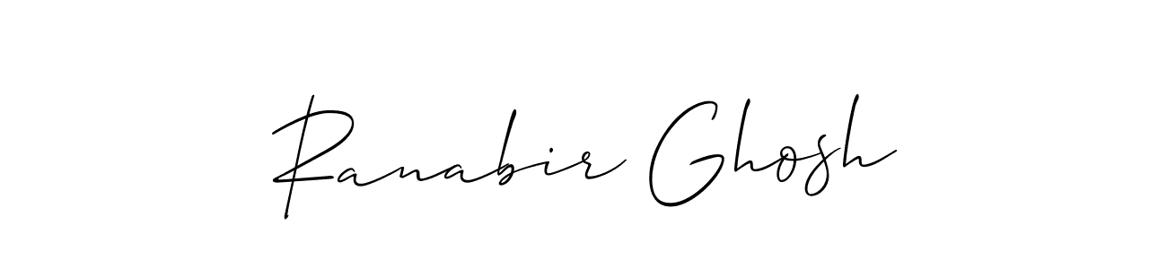 Make a short Ranabir Ghosh signature style. Manage your documents anywhere anytime using Allison_Script. Create and add eSignatures, submit forms, share and send files easily. Ranabir Ghosh signature style 2 images and pictures png