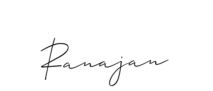 Make a beautiful signature design for name Ranajan. Use this online signature maker to create a handwritten signature for free. Ranajan signature style 2 images and pictures png