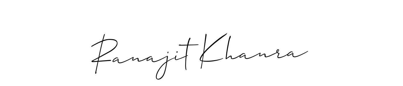 Once you've used our free online signature maker to create your best signature Allison_Script style, it's time to enjoy all of the benefits that Ranajit Khanra name signing documents. Ranajit Khanra signature style 2 images and pictures png