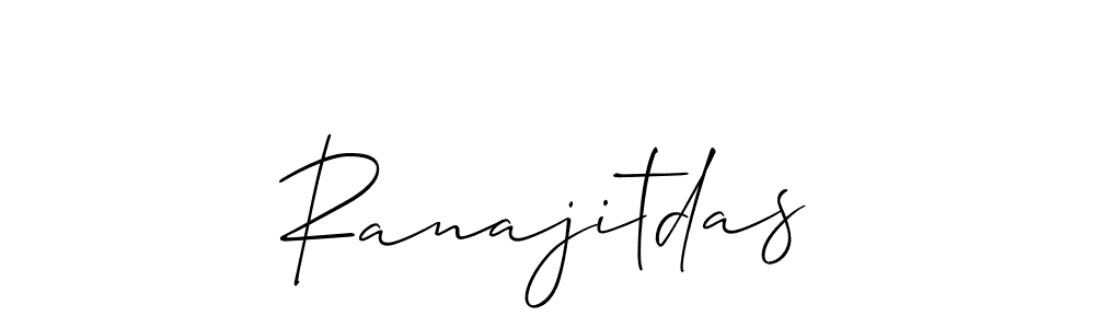 Similarly Allison_Script is the best handwritten signature design. Signature creator online .You can use it as an online autograph creator for name Ranajitdas. Ranajitdas signature style 2 images and pictures png