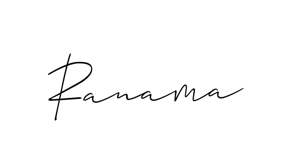 Make a beautiful signature design for name Ranama. Use this online signature maker to create a handwritten signature for free. Ranama signature style 2 images and pictures png