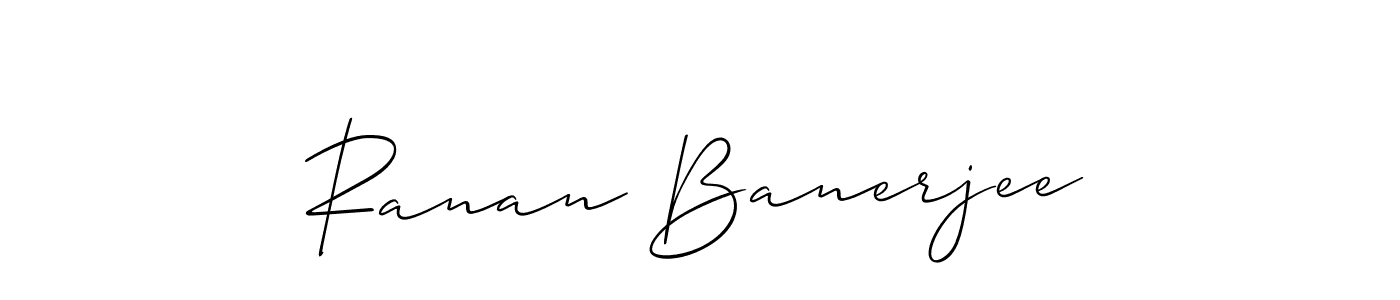 It looks lik you need a new signature style for name Ranan Banerjee. Design unique handwritten (Allison_Script) signature with our free signature maker in just a few clicks. Ranan Banerjee signature style 2 images and pictures png