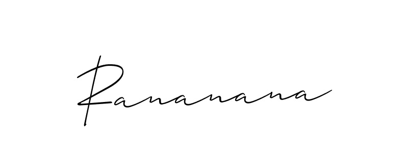 Also You can easily find your signature by using the search form. We will create Rananana name handwritten signature images for you free of cost using Allison_Script sign style. Rananana signature style 2 images and pictures png