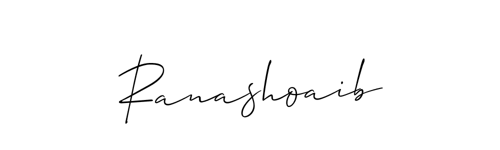 It looks lik you need a new signature style for name Ranashoaib. Design unique handwritten (Allison_Script) signature with our free signature maker in just a few clicks. Ranashoaib signature style 2 images and pictures png