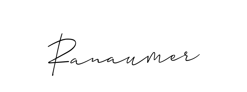 It looks lik you need a new signature style for name Ranaumer. Design unique handwritten (Allison_Script) signature with our free signature maker in just a few clicks. Ranaumer signature style 2 images and pictures png