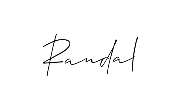 Also You can easily find your signature by using the search form. We will create Randal name handwritten signature images for you free of cost using Allison_Script sign style. Randal signature style 2 images and pictures png