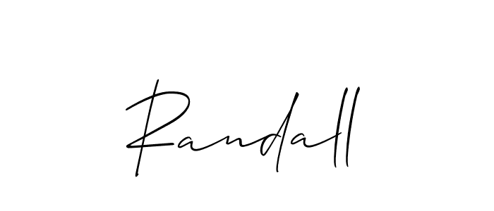 Best and Professional Signature Style for Randall. Allison_Script Best Signature Style Collection. Randall signature style 2 images and pictures png