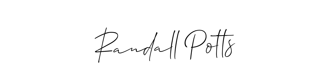Check out images of Autograph of Randall Potts name. Actor Randall Potts Signature Style. Allison_Script is a professional sign style online. Randall Potts signature style 2 images and pictures png