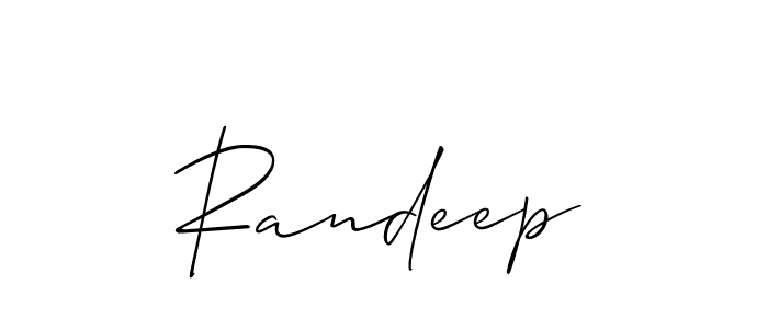 It looks lik you need a new signature style for name Randeep. Design unique handwritten (Allison_Script) signature with our free signature maker in just a few clicks. Randeep signature style 2 images and pictures png